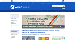Desktop Screenshot of anac.gov.br