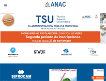 Tablet Screenshot of anac.mx