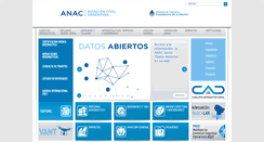 Desktop Screenshot of anac.gov.ar